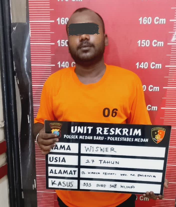 Unit Reskrim Polsek Medan Baru Tangkap Pelaku Penyekapan dan Pemerasan