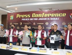 Kolaborasi Polres Jakbar dan Polres Pelabuhan Tanjung Priok Ungkap Jaringan Narkoba Internasional, Sita Sabu Sebanyak 11,3 Kg