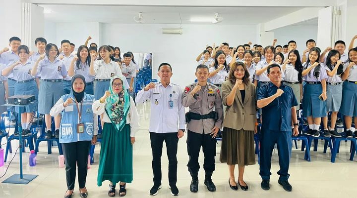 BNN Binjai Berkolaborasi Dengan Sat Brimob Sumut