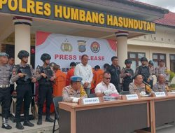 Polres Humbahas Ungkap Kasus Penganiayaan Menyebabkan Korban Tewas