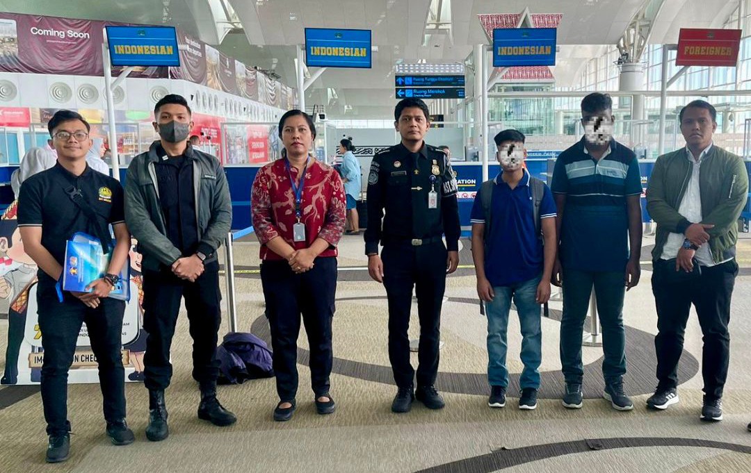 Rudenim Medan Deportasi 9 Warga Negara Asing