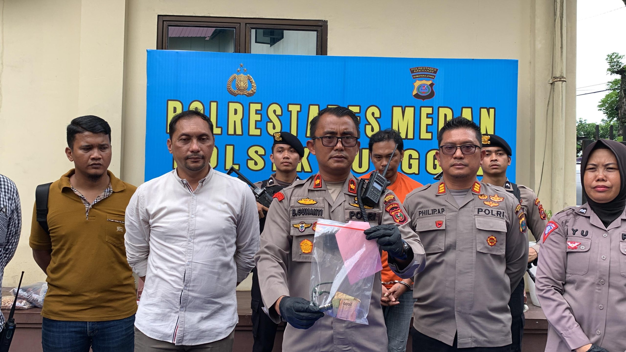 Polisi Tangkap Preman Todong Warga Yang Akan Berangkat Ke Aceh