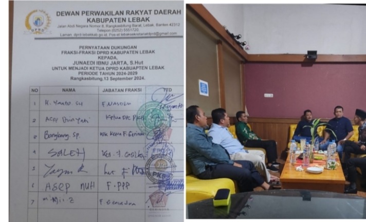 dr Juwita Anak Ribka Tjiptaning Jadi Ketua DRPD Lebak, Fraksi Tolak Keras