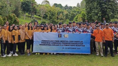 Lapas Narkotika Kelas IIA Pematangsiantar Melaksanakan Family Gathering 2024