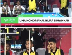 Sengit, Sumut Raih Emas Pertama Cabor Biliard Setelah Kalahkan Tim DKI Jakarta