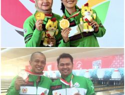 Tim Sumut Raih Medali Emas Pertama di Bowling PON XXI/2024