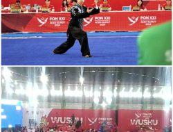 Tim Atlet Wushu Sumut Persembahkan Emas Perdana di Ajang Bergengsi PON XXI/2024