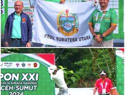 Sumut Tambah Medali Emas Pada Pertandingan Golf Nomor Mixed Foursome