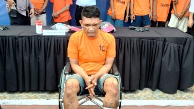 Doorrr!!!... Melawan Saat Hendak Ditangkap, 7 Orang Residivis dan Begal Tumbang Ditembak Polisi