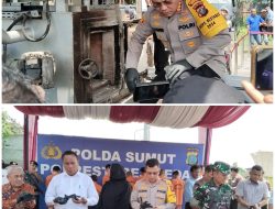 Polrestabes Medan Musnahkan 31 Kg Sabu dan 5,7 Kg Ganja, Ribuan Orang Terselamatkan