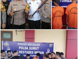 Polrestabes Medan dan Jajaran Amankan 3 Kelompok Geng Motor Terlibat Kejahatan