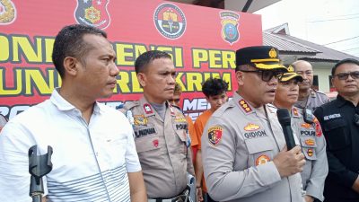 Polsek Medan Tembung Tangkap Suami Aniaya Istri Hingga Tewas