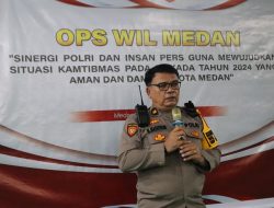 Humas Polrestabes Medan Wujudkan Sinergi Polri dan Insan Pers Pilkada 2024 yang Aman dan Damai di Kota Medan