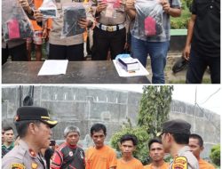 Empat Pelaku Pencurian di Tol Medan Tembung Ditangkap Kurang Dari Satu Jam