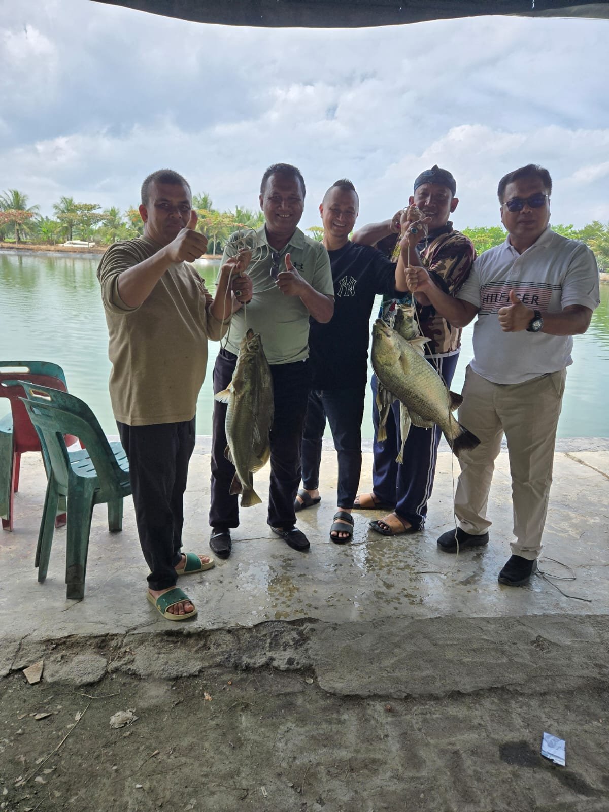 Kakanwil Ditjenimipas Sumut Yudi Suseno Pancing Ikan Siakap 8 Kg, Dukung Program Sosial GM FKPPI Medan