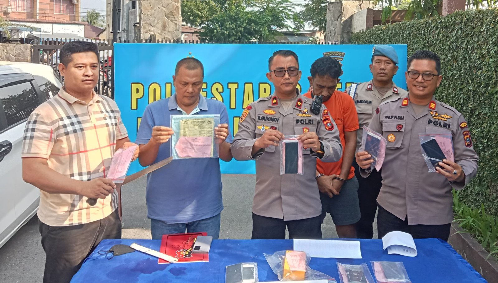 Polsek Sunggal Tangkap 2 Perampok Modus Kencan, Korban Nyaris Diperkosa dan Dibunuh