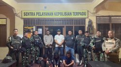 Tiga Anggota Geng Motor Bercelurit Diringkus Denpom I/5 Medan di Tengah Patroli Begal Malam