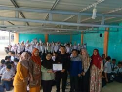 Seminar Growth Mindset di SMP Dinda Islamic School, Brigadir Ricky Sihotang Beri Motivasi Inspiratif