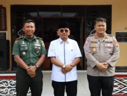 Mewujudkan Kemajuan Pembangunan di Simalungun, Bupati Silaturahmi dengan Dandim dan Kapolres