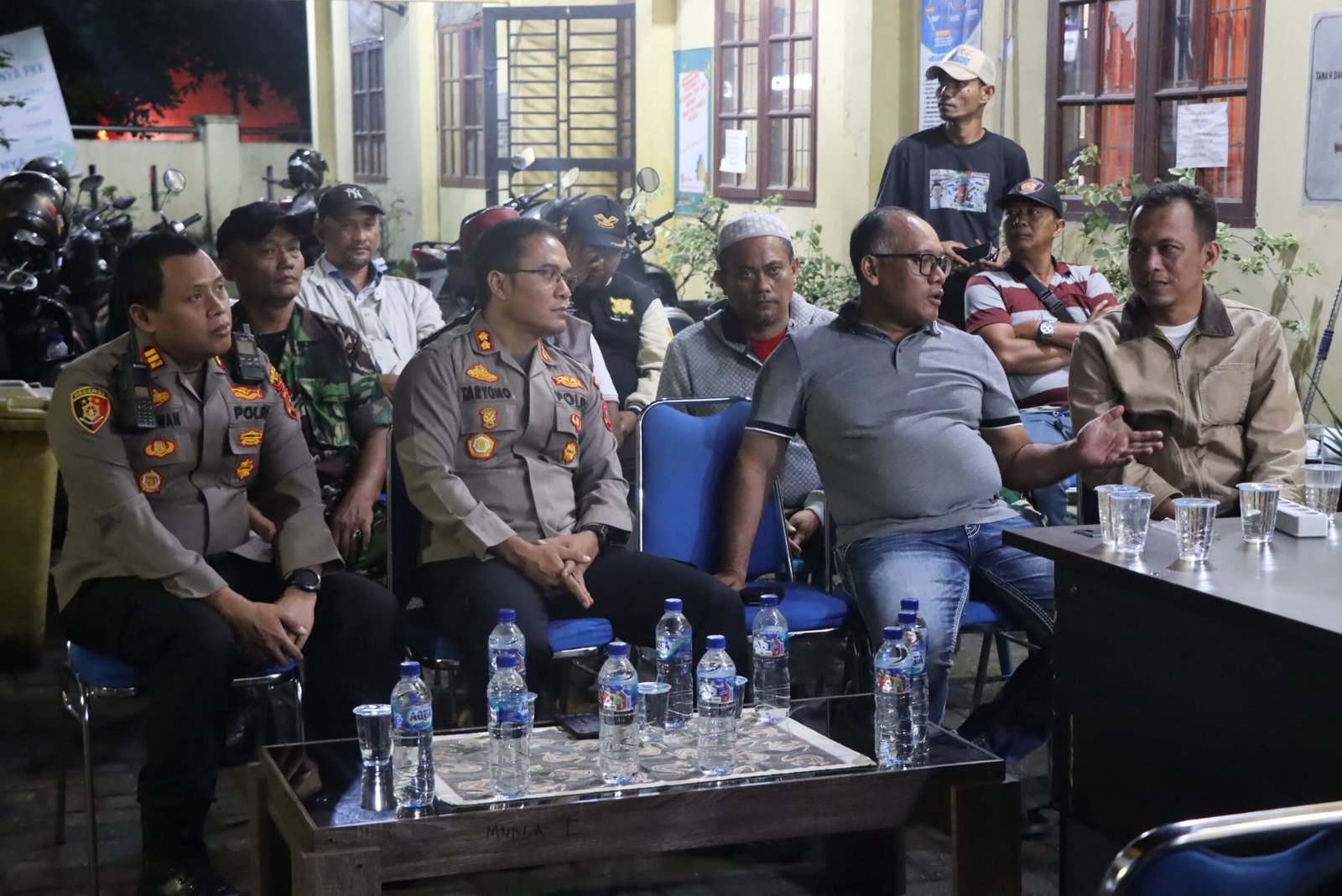 Ronda Tengah Malam, Kapolrestabes Medan Tinjau Posko Anti Tawuran 