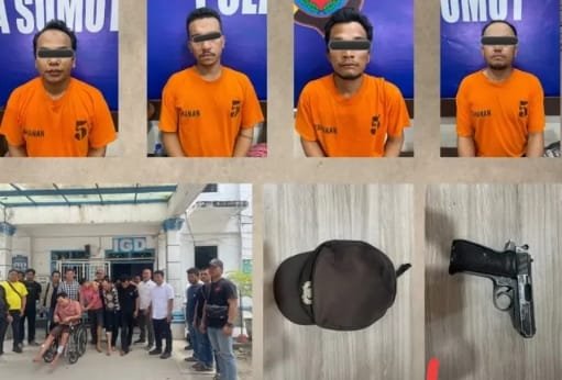 Komplotan Sadis, Polisi Gadungan Todong Softgun dan Rampas Semua  Harta Korban