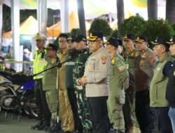 Kapolrestabes Medan Pimpin Apel dan Patroli Satgas Anti Tawuran di Medan