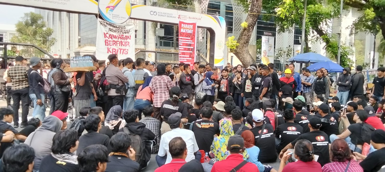 May Day di Medan, Aliansi AKBAR Tuntut Kesejahteraan dan Hancurkan Kapitalisme