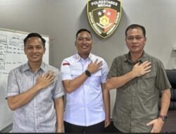 Ka.Kpr Rutan Kelas I Medan Audiensi Dengan APH Polsek Helvetia