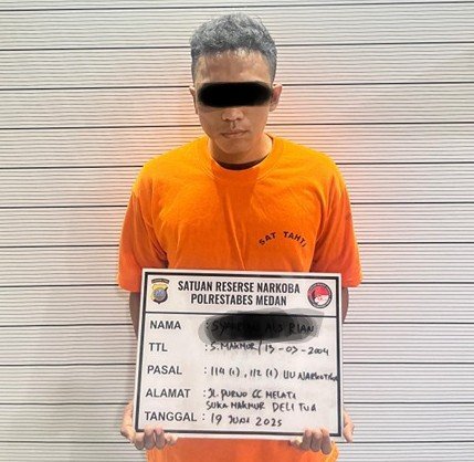 Jual Sabu, Pemuda Deli Tua Diciduk