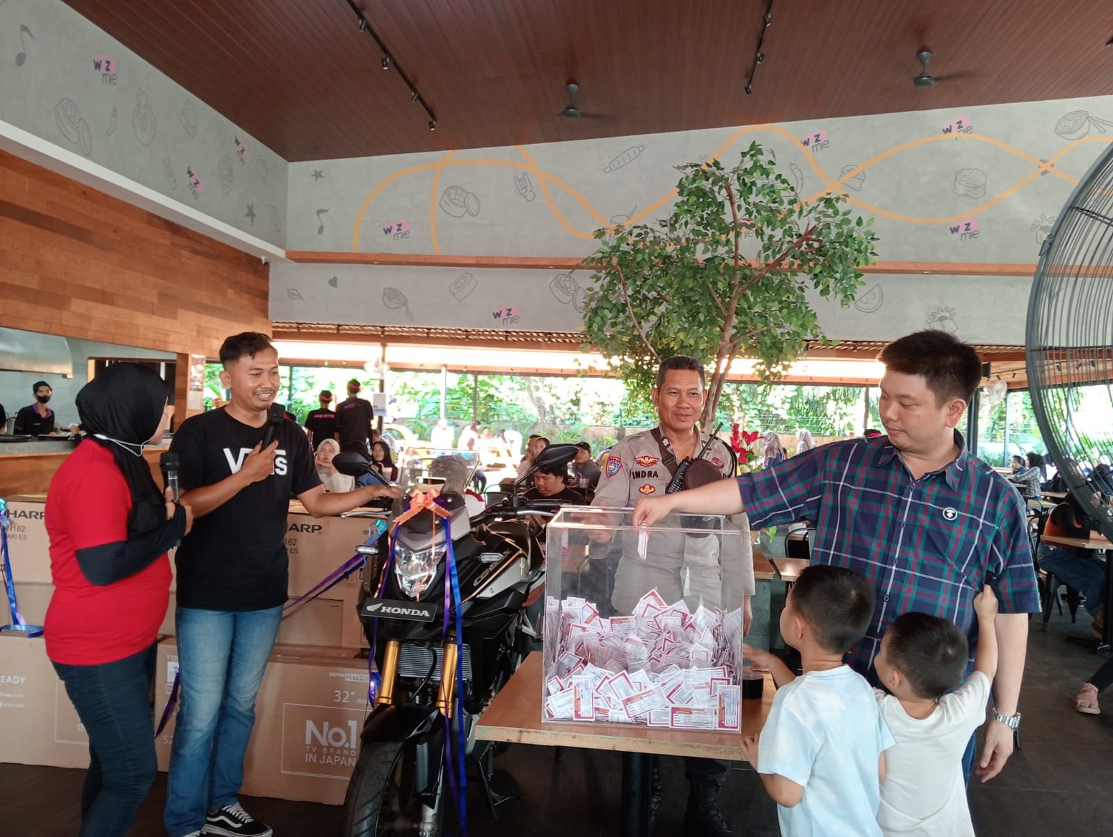 Wizzmie Gelar Pengundian Hadiah Pelanggan Setia, 1 Unit Honda CB 150 X Hadiah Utama