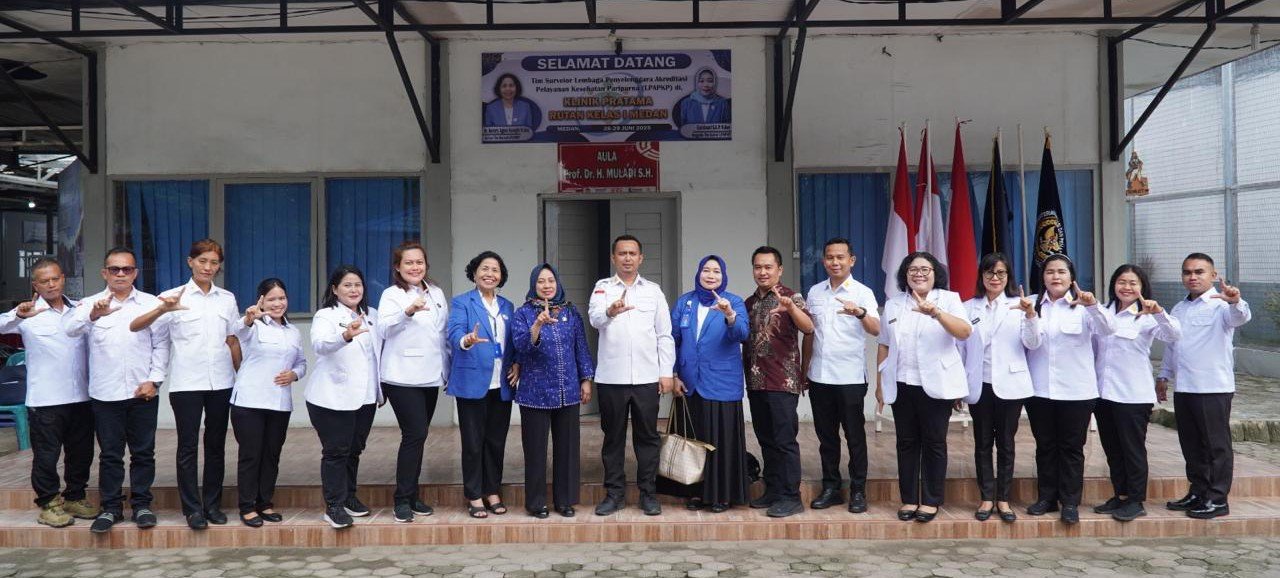 Penilaian Akreditasi, Klinik Rutan Medan Tingkatkan Kualitas Pelayanan