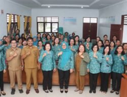 TP PKK Kabupaten Lakukan Supervisi, Desa Belang Malum Jadi Desa Binaan Hatinya PKK