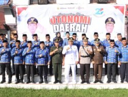 Wakil Bupati Dairi, Wahyu Sagala Jadi Pembina Upacara Peringatan Hari Otonomi Daerah ke XXIX
