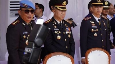 Perkuat Sinergi, Karutan Medan Hadiri Upacara Dan Syukuran Hari Bhayangkara KE-79 Di Mapolda Sumut
