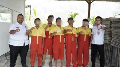 200 Ribu Paving Blok Buatan Warga Binaan Rutan Kelas I Medan Kembali Terjual