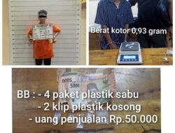 Diciduk Wanita Muda Jual Sabu di Gang Sempit Medan Perjuangan