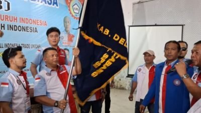 Husen Sukri Tamora Terpilih Aklamasi Pimpin F.SPTSI-K.SPSI Deli Serdang 2025–2030