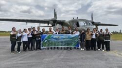 TNI AU dan BMKG Bersinergi, Pesawat Casa-212 Lakukan Operasi Modifikasi Cuaca dari Lanud Soewondo