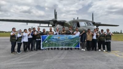 TNI AU dan BMKG Bersinergi, Pesawat Casa-212 Lakukan Operasi Modifikasi Cuaca dari Lanud Soewondo
