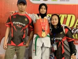 Nayla Juliva Hidayat Harumkan Nama Sumut, Raih Emas di Kejuaraan Taekwondo Piala Setda Aceh