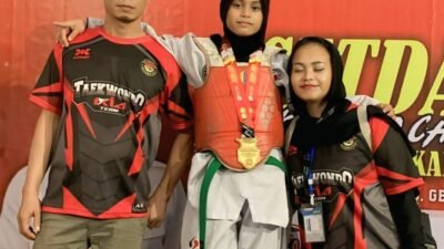 Nayla Juliva Hidayat Harumkan Nama Sumut, Raih Emas di Kejuaraan Taekwondo Piala Setda Aceh