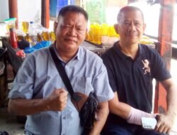 Merajut Silaturahmi, Ketua Pewarta Polrestabes Medan Bertemu Sahabat Sejak Kecil Joko Tarigan