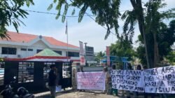 Massa FORMASI Unjuk Rasa di Kantor Dishub Sumut, Teriakkan Dugaan Penyalahgunaan Jabatan Mantan Kadishub Medan