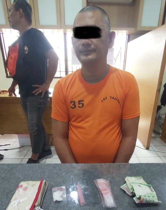 Pengedar Sabu di Kelambir V Tak Berkutik Saat Dibekuk Polisi