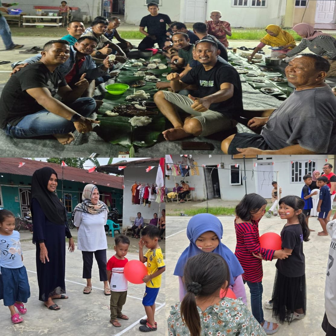 ‎Pelita Konstitusi Meriahkan HUT RI ke-80 Bersama Masyarakat Sunggal, Gelar Berbagai Perlombaan
