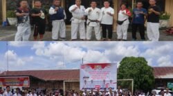 Kompol H.Djanuarsa Pimpin UKT Karate Wadokai, 350 Kohai Naik Tingkat