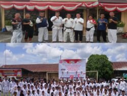 Kompol H.Djanuarsa Pimpin UKT Karate Wadokai, 350 Kohai Naik Tingkat