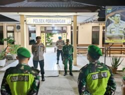 Polsek Perbaungan dan Koramil 07 Gelar Patroli Gabungan, Warga Apresiasi Rasa Aman
