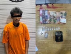 Pengedar Sabu di Jalan Platina IV Tak Berkutik Saat Disergap Polisi