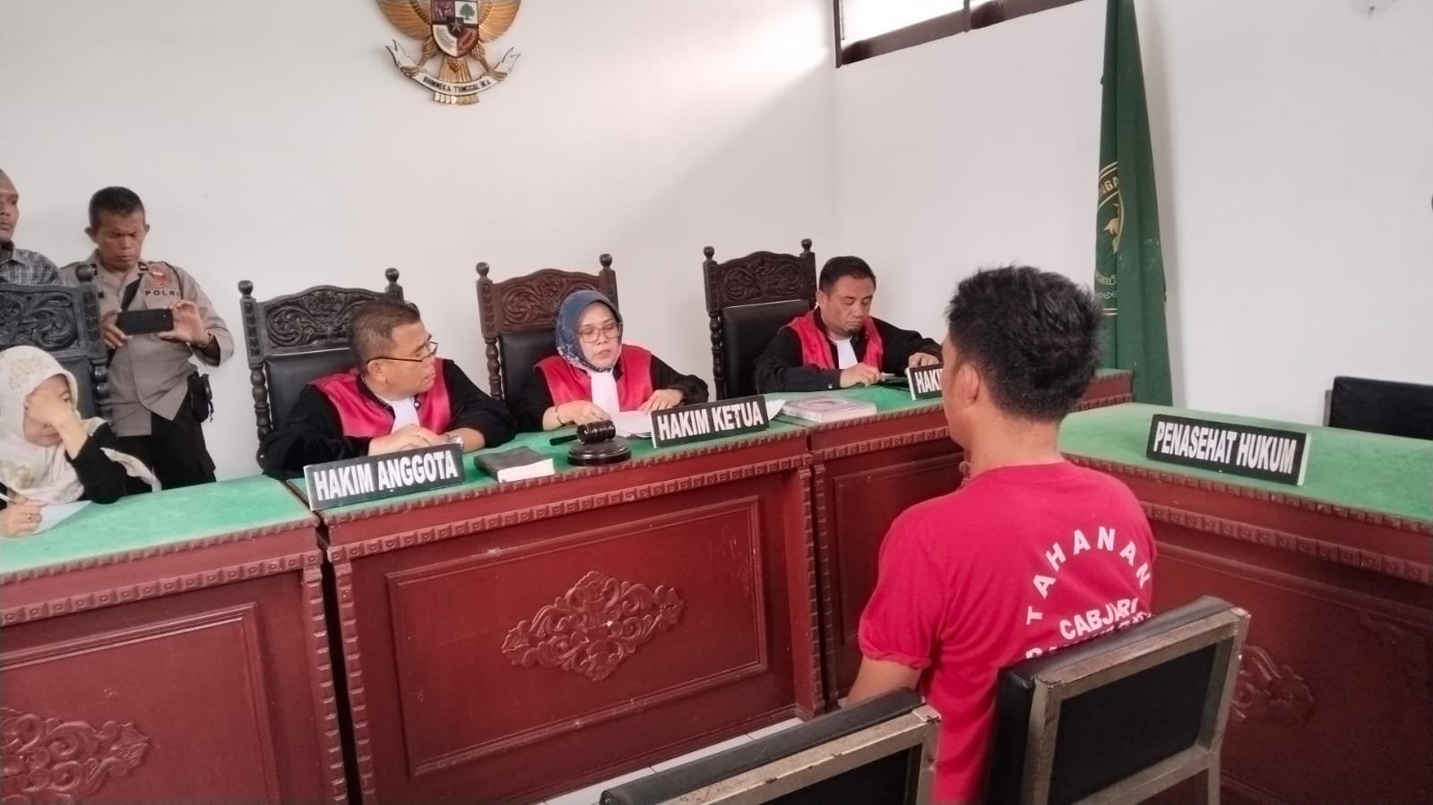 Aniaya Warga Dengan Sadis, Josniko Tarigan Dihukum 1,6 Bulan Penjara